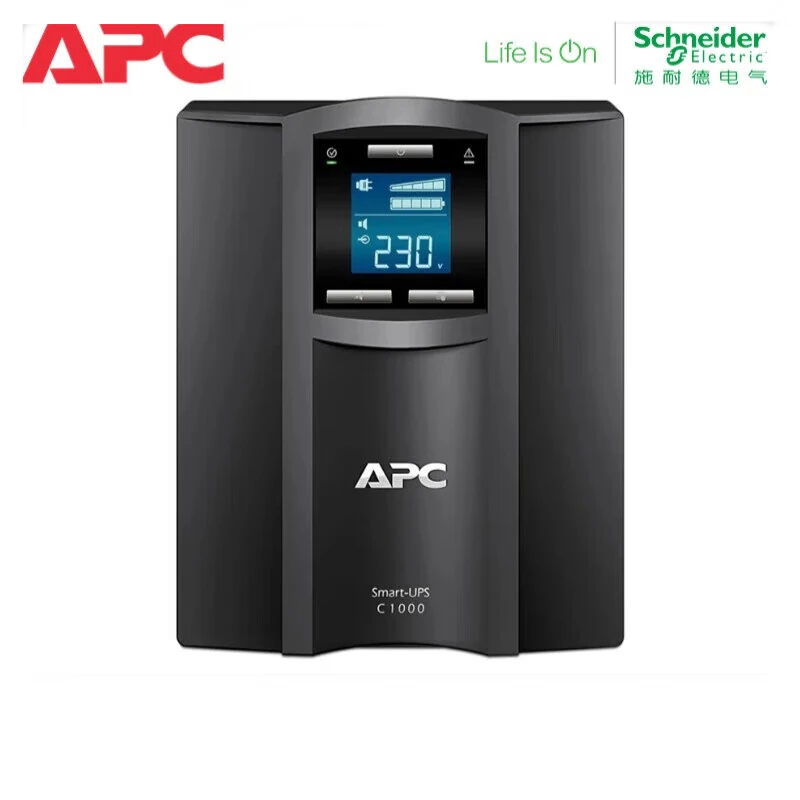 APC Smart-UPS SMC Series SMC1000I-CH 1000VA/600W Online Interactive Tower UPS with Built-in Battery